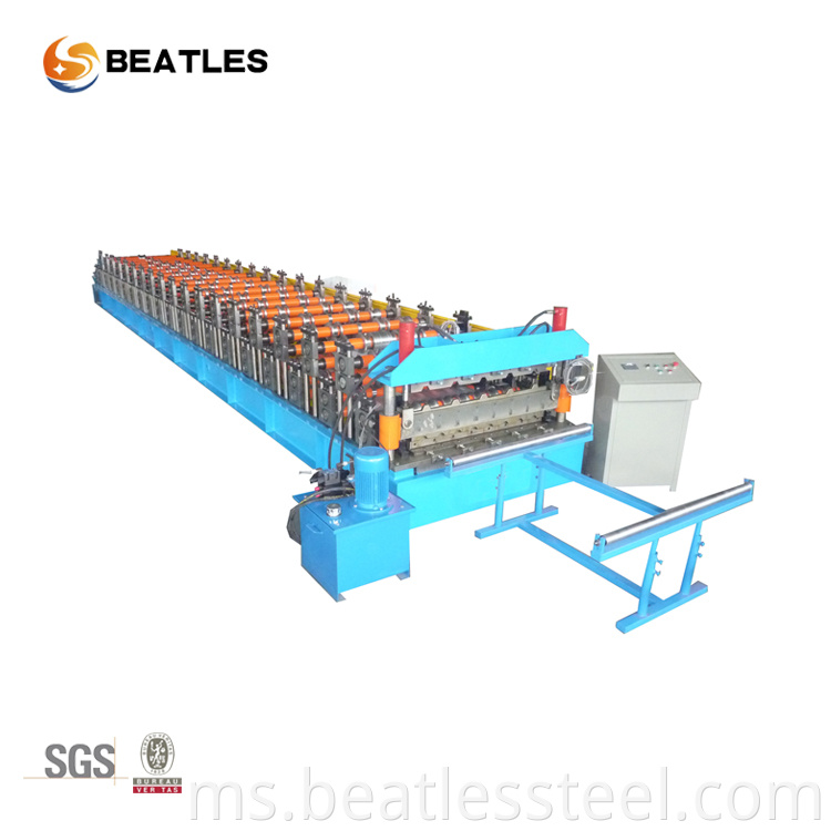 glazed tile roll forming machine